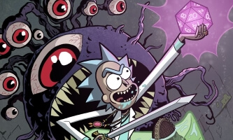 Patrick Rothfuss - Rick & Morty Comic